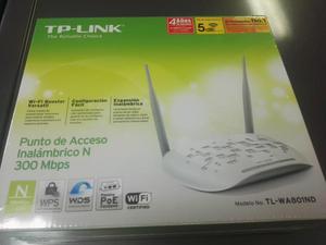 Router o Punto de Acceso Inalámbrico TPLINK TLWA801ND