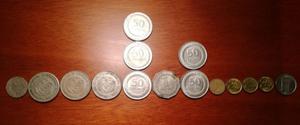 15 Monedas Colombia 