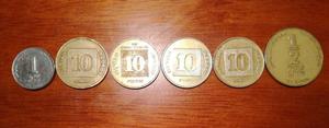 5 Monedas Israel