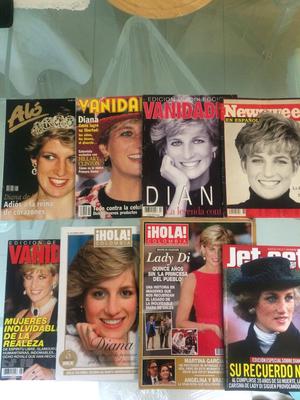 Coleccion Revistas Diana de Gales
