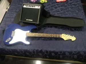 Guitarra Yamaki con Amplificador
