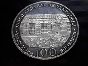 Vendo moneda de plata ley 900 de Venezuela 100 bolivares