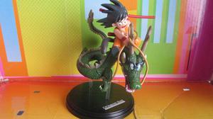 figura dragon ball Goku y sheinlong 14 cm Nueva en caja