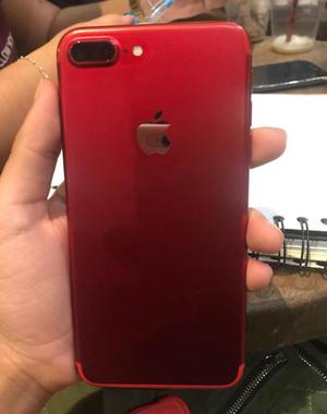 Vendo iPhone 7 Plus Rojo de 128 Gb