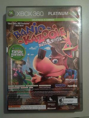 2 videojuegos: Banjo Kazooie y Viva Piñata para Xbox 360.
