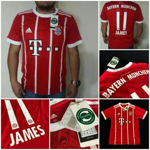 Camiseta Del Bayern Munchen James 11