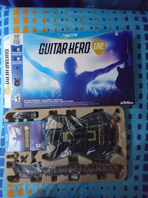 Guitar Hero Live Nintendo Wii U