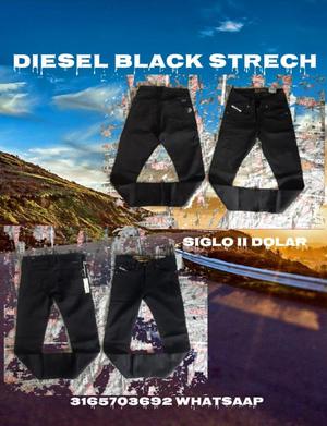 Jeans Diesel Black Strech Hombre