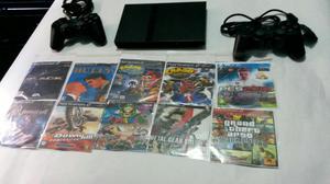 Playstation 2 Slim Como Nuevo Ganga