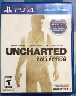 Uncharted The Nathan Drake Colection Ps4