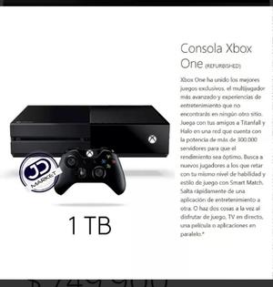 Xbox One 1tb Perfecto Estado