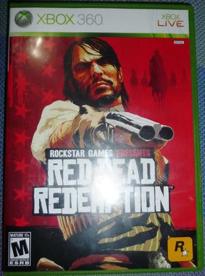 juego original red dead redemption xbox 360