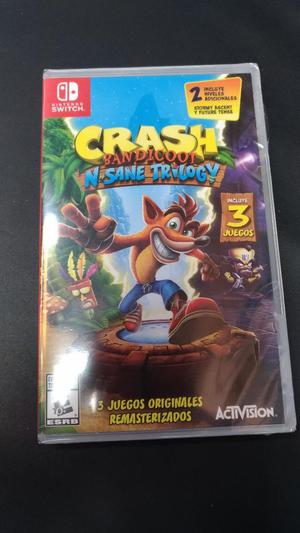 Crash N Sane Trilogy Nintendo Switch