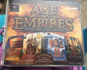 Juego de Pc Age Of Empires Coleccionable