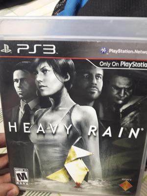 Vendo Heavy Rain Ps3 Segunda