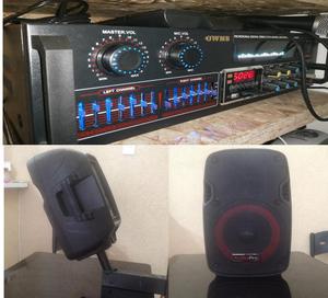 Sistema de audio, Amplificador 2 Parlantes, Bases