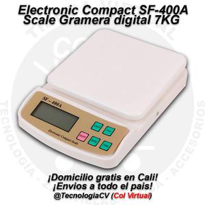 Gramera digital 7KG Gratis Domicilio Electronic Compact