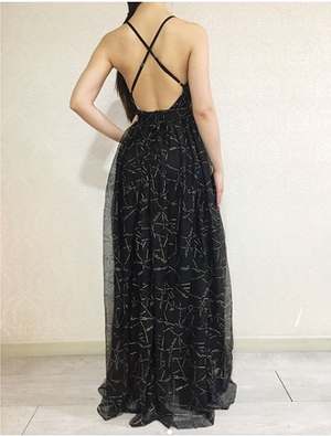 Vestido negro formal