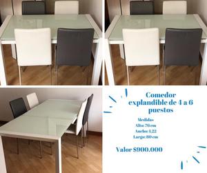 Comedor expandible