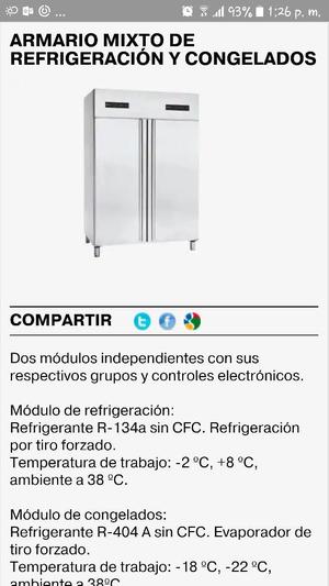 Congela Y Refrigerador Fagor Industrial