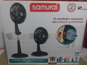 Ventilador Samurai Turbo Silence 2 en 1