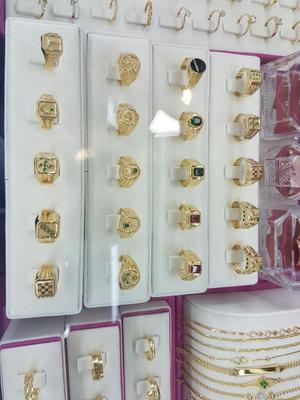 Anillos en Oro Nacional Laminado