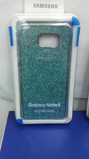 Cover Escarchado Samsung Note 5 Azul
