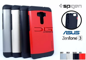 Protector Spigen Slim / Vidrio Templado Zenfone 3 / 3 Laser
