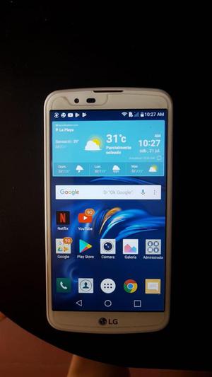 Vendo Como Nuevo Lg K10 Blanco