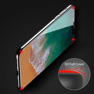 Vidrio templado 5D iphone X COMPLETO