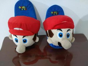 Pantuflas de Mario Bros