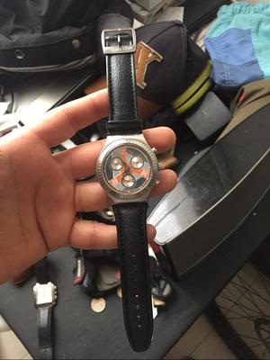 Reloj Swatch Original Cuero irony