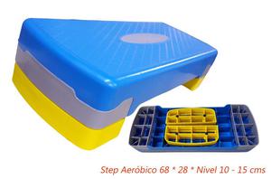 Step Aerobico Nivel 10 a 15cm