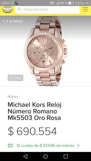 Vendo O Cambio Reloj Michael Kors