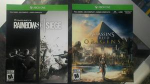 Assasins Origins Y Rainbow Six Siege