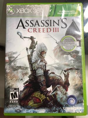 Assassins Creed III XBOX 360