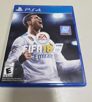 Fifa 18 Ps4 Como Nuevo