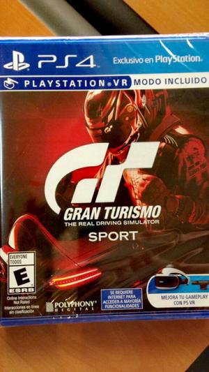 Gran Turismo Sport Ps4 Play Station 4
