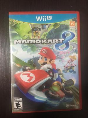 Mario Kart 8 Wii U Usado Perfecto Estado