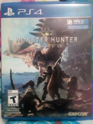 Monster Hunter World Ps4