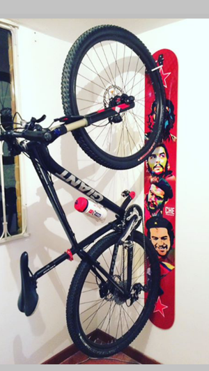 soporte de pared para bicicleta, organizador personalizado,