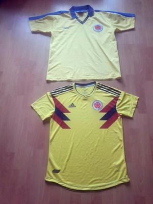 Ganga 2 Camisetas de Colombia Talla M
