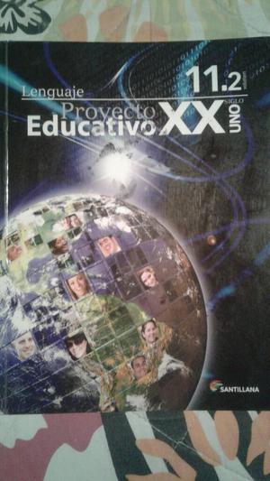 Libro lenguaje Proyecto Educativo 11.2