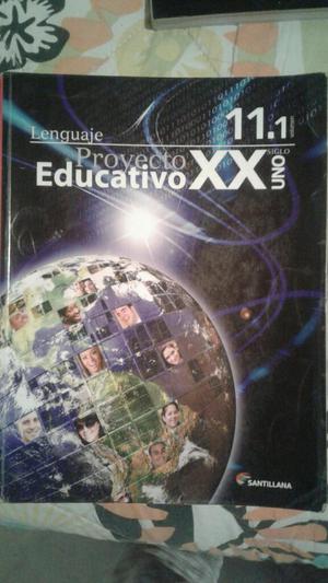 Libro lenguaje Proyecto Educativo Siglo