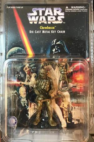 Llavero Star Wars Figura Chewbacca Metal LFL  Diecast