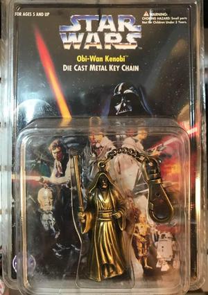 Llavero Star Wars Figura Obi Wan Kenobi Metal LFL 