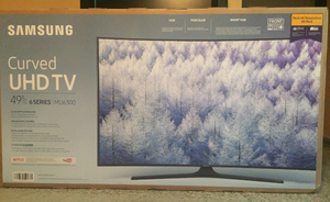 Televisor led Smart Tv Curved Ultra Hd 4k Samsung De 49