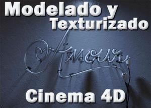 Vídeo Curso Modelado y Texturizado 3D con Cimena 4D
