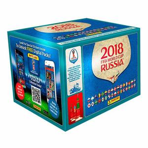 caja de laminas del mundial rusia  originales version