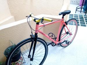 Bicicleta Fixie Gw Rosada